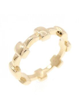 Chanel Quilted Ring Gold